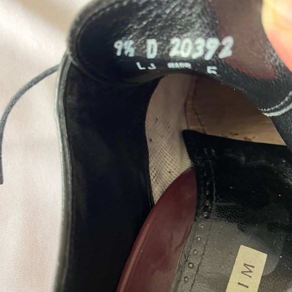 Men’s Florsheim dress shoes - Oxford style, size 9.5 - Picture 7 of 7